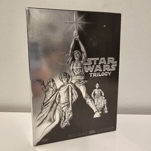 Star Wars Trilogy Box Set DVD Movies 2004 Widescreen 4 Discs V VI IV Bonus Disc